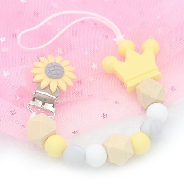 pacifiers# silicone wood beads clip chain cute flower crown clips soother chew toys anti-drop chains baby teething xymw
pacifiers# silicone wood beads clip chain cute flower crown clips soother chew toys anti-drop chains baby teething xymw
