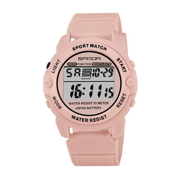 wristwatches 2021 fashion ladies watches ip67 waterproof digital pink casual sports chronograph women's clock relogio feminino, Slivery;brown
wristwatches 2021 fashion ladies watches ip67 waterproof digital pink casual sports chronograph women's clock relogio feminino, Slivery;brown