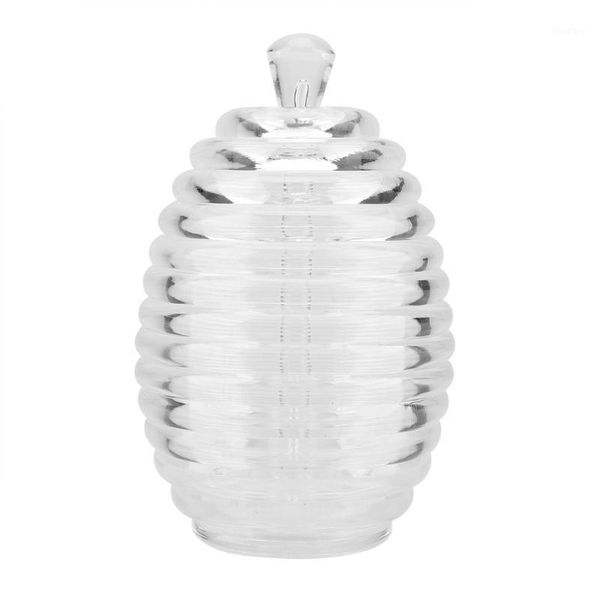 storage bottles & jars 265ml transparent beehive-shaped honey jar with dripper stick for home storing and dispensing
storage bottles & jars 265ml transparent beehive-shaped honey jar with dripper stick for home storing and dispensing