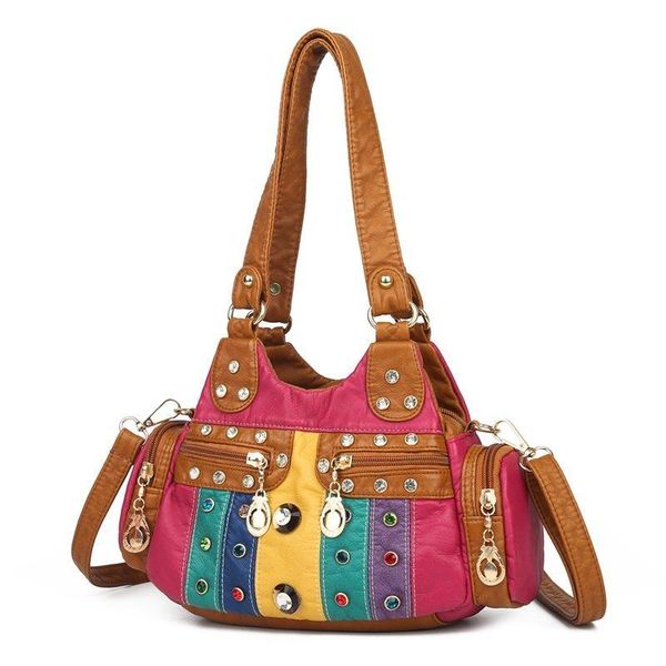 rivet women's handbag retro style luxury designer shoulder bag woman brand bags
rivet women's handbag retro style luxury designer shoulder bag woman brand bags