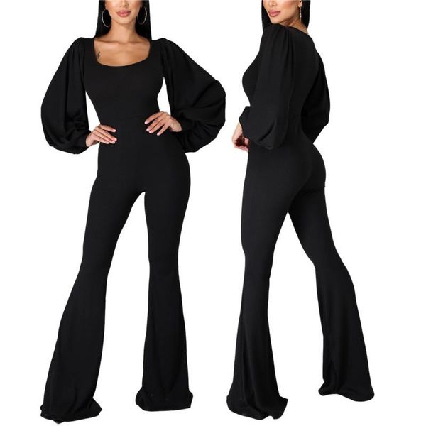 xingqing women's o-neck long-sleeved jumpsuit casual tight solid color strechy slim rompers elegant streetwear jumpsuits &, Black;white
xingqing women's o-neck long-sleeved jumpsuit casual tight solid color strechy slim rompers elegant streetwear jumpsuits &, Black;white