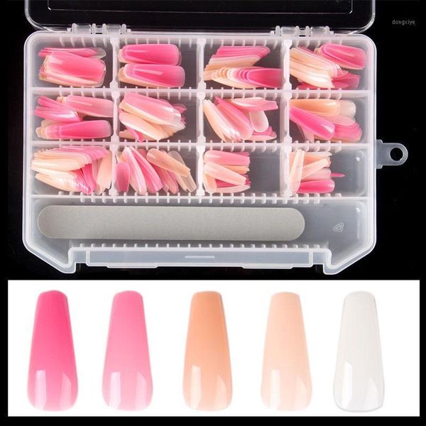 240pcs/box long coffin fake nail press on french-style fingernail gel flexible multicolor false tips nails1, Red;gold
240pcs/box long coffin fake nail press on french-style fingernail gel flexible multicolor false tips nails1, Red;gold