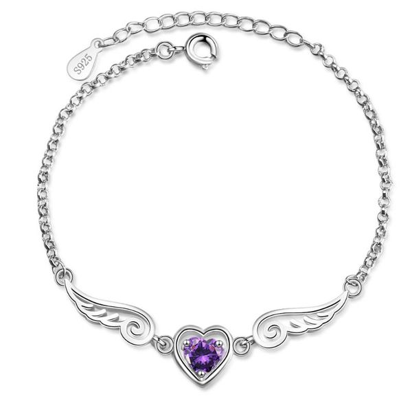 link, chain bracelet female japanese korean style simple love cute angel lovers heart-shaped hand jewelry, Black
link, chain bracelet female japanese korean style simple love cute angel lovers heart-shaped hand jewelry, Black