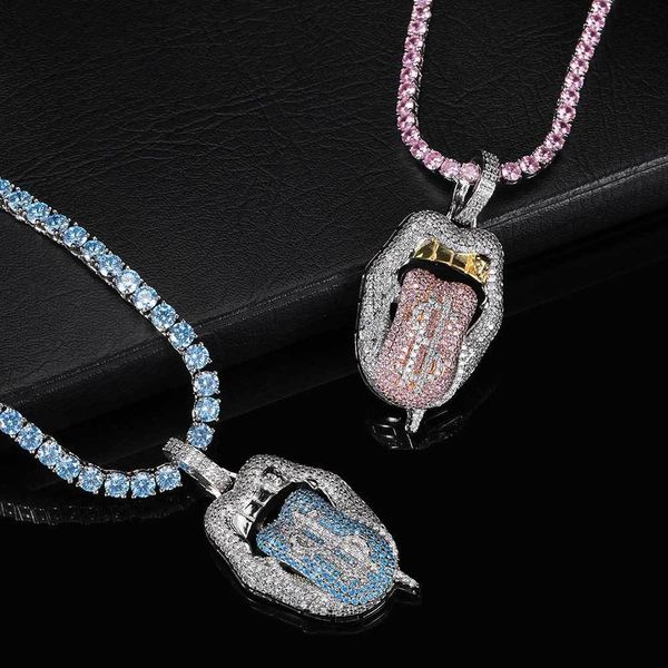 factory wholesale hip hop dollar mouth tongue pendant trendsetter personality micro inlaid zircon teeth skull necklace jewelry popular fashi
factory wholesale hip hop dollar mouth tongue pendant trendsetter personality micro inlaid zircon teeth skull necklace jewelry popular fashi