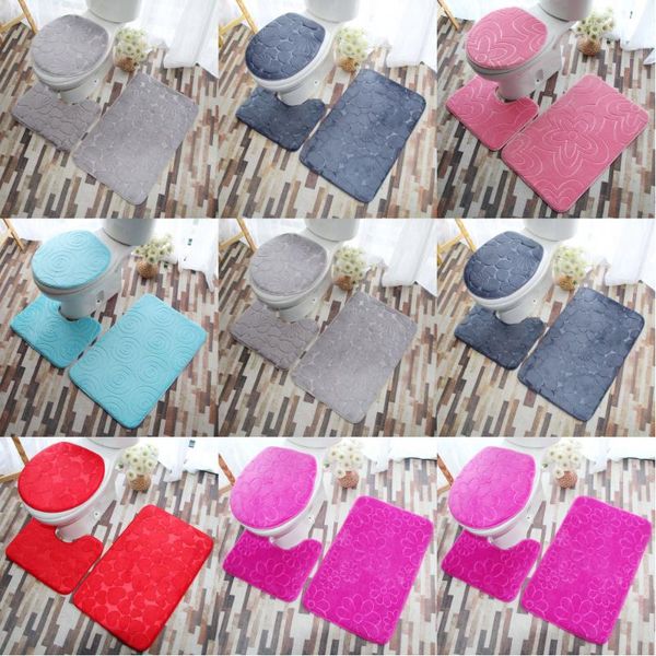 bath mats cobblestone embossed three-piece carpet household bathroom non-slip set toilet floor mat absorbent
bath mats cobblestone embossed three-piece carpet household bathroom non-slip set toilet floor mat absorbent