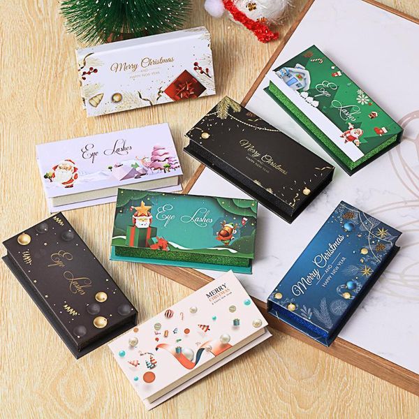 christmas eyelashes box empty false eyelash packaging storage lash boxes custom logo fake 3d mink extension compartment1
christmas eyelashes box empty false eyelash packaging storage lash boxes custom logo fake 3d mink extension compartment1