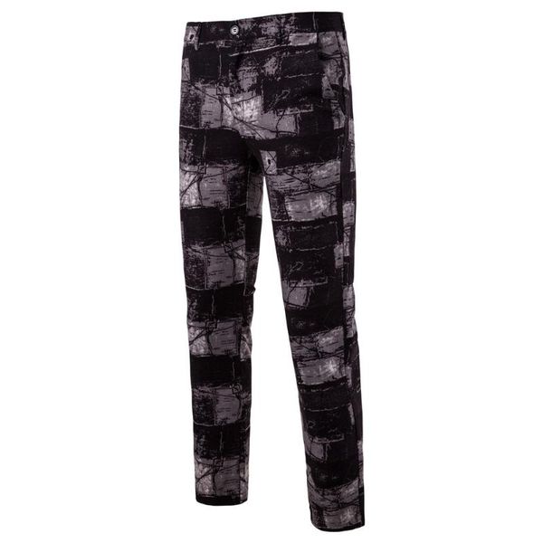 men's suits & blazers man nation wind printing western-style trousers k63, White;black
men's suits & blazers man nation wind printing western-style trousers k63, White;black