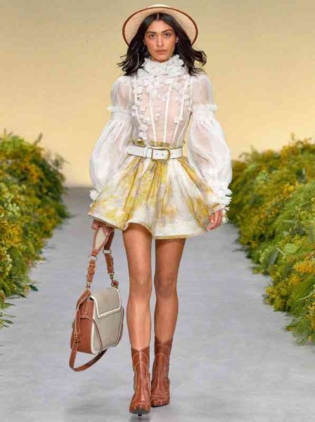 two piece dress milan women's small petal lantern sleeve blouse, oil painting print half skirt set 1u0k, White
two piece dress milan women's small petal lantern sleeve blouse, oil painting print half skirt set 1u0k, White