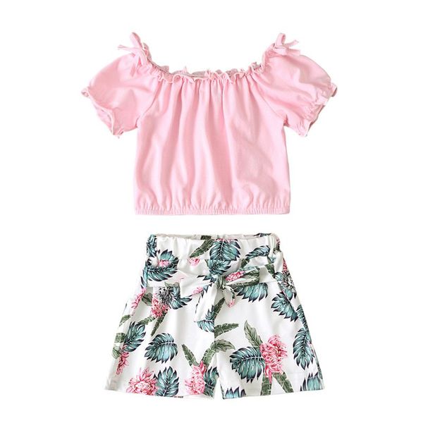 clothing sets pudcoco 1-5 years kids baby girls sweet lovely 2-piece outfit suit off shoulder +print shorts summer set for children, White
clothing sets pudcoco 1-5 years kids baby girls sweet lovely 2-piece outfit suit off shoulder +print shorts summer set for children, White