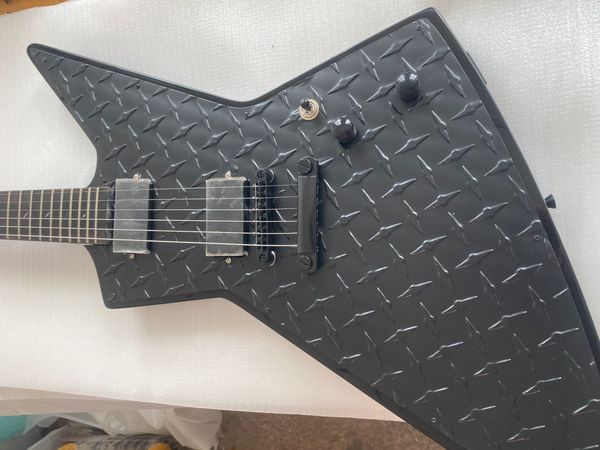 promotion mx250 james hetfield guitar matte black diamond plate explorer electric guitars ninja stars inlay, china emg pickups, super rare a
promotion mx250 james hetfield guitar matte black diamond plate explorer electric guitars ninja stars inlay, china emg pickups, super rare a