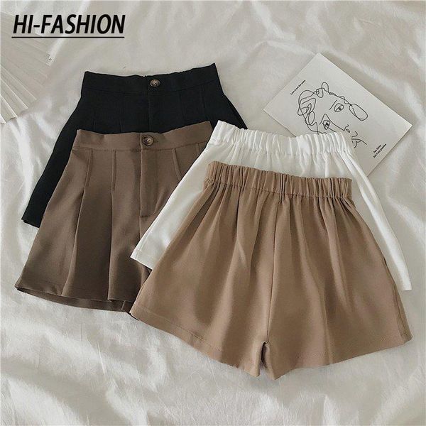 women's shorts hi-fashion women fashion simple casual solid comfortable high waist pleated summer student female personality clothing, White;black
women's shorts hi-fashion women fashion simple casual solid comfortable high waist pleated summer student female personality clothing, White;black