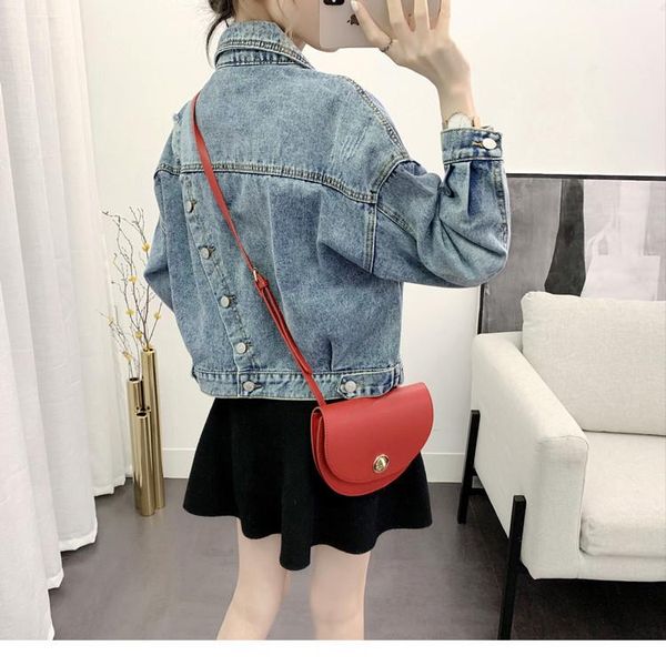 women's jackets women jacket denim full sleeve turn down collar ukraine loose coats korea plus size blue botton short outerwear, Black;brown
women's jackets women jacket denim full sleeve turn down collar ukraine loose coats korea plus size blue botton short outerwear, Black;brown