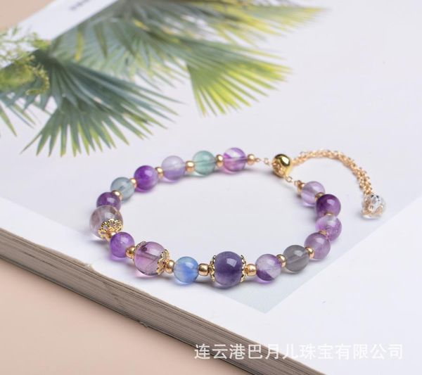 link, chain bracelet for woman natural color fluorite drawable adjustable is simple stainless steel wrap bracelets jewellery, Black
link, chain bracelet for woman natural color fluorite drawable adjustable is simple stainless steel wrap bracelets jewellery, Black