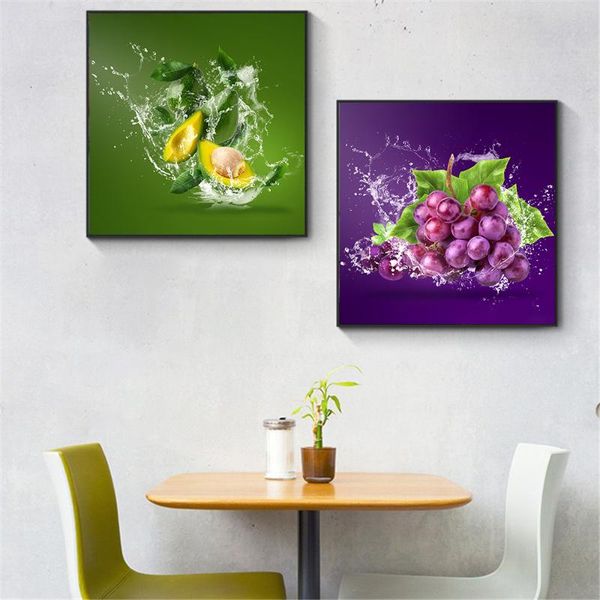 paintings kitchen decor fruit poster orange peaches water splash grape canvas print dining room decoration food wall picture
paintings kitchen decor fruit poster orange peaches water splash grape canvas print dining room decoration food wall picture