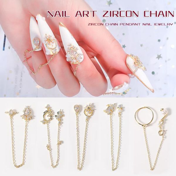 nail art decorations 2021 latest 21 pendant chains 3d alloy butterfly zirconia pearl metal manicure diy accessories decoration, Silver;gold
nail art decorations 2021 latest 21 pendant chains 3d alloy butterfly zirconia pearl metal manicure diy accessories decoration, Silver;gold