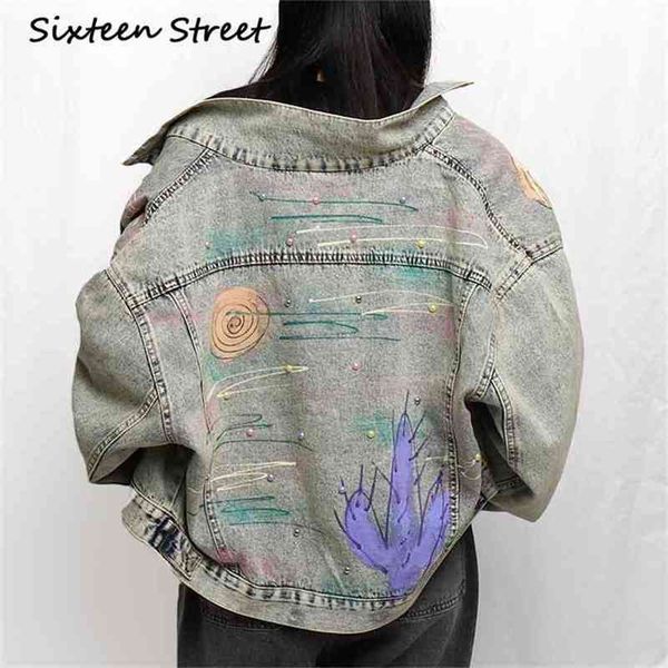 autumn woman denim jacket boyfriend style cactus printed beading loose vintage blue coat woman street wear 210603, Black;brown
autumn woman denim jacket boyfriend style cactus printed beading loose vintage blue coat woman street wear 210603, Black;brown