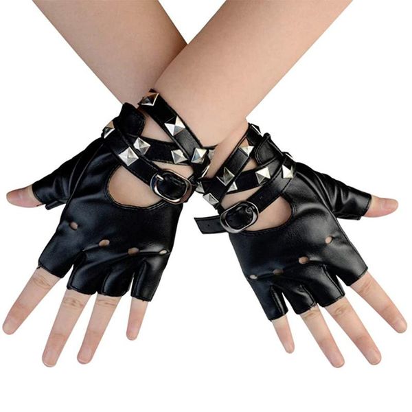 sports gloves black dancing pu leather women girls riveted hollow mittens party club costume punk rock cosplay cool fashion
sports gloves black dancing pu leather women girls riveted hollow mittens party club costume punk rock cosplay cool fashion