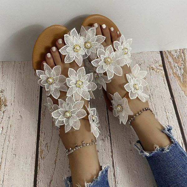 sandals large size women 2021 summer sweet flowers flat comfortable casual fashion shoes, Black
sandals large size women 2021 summer sweet flowers flat comfortable casual fashion shoes, Black
