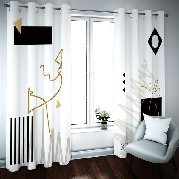 modern blackout curtains custom po drapes for living room fashion brief atmosphere window door curtain &
modern blackout curtains custom po drapes for living room fashion brief atmosphere window door curtain &