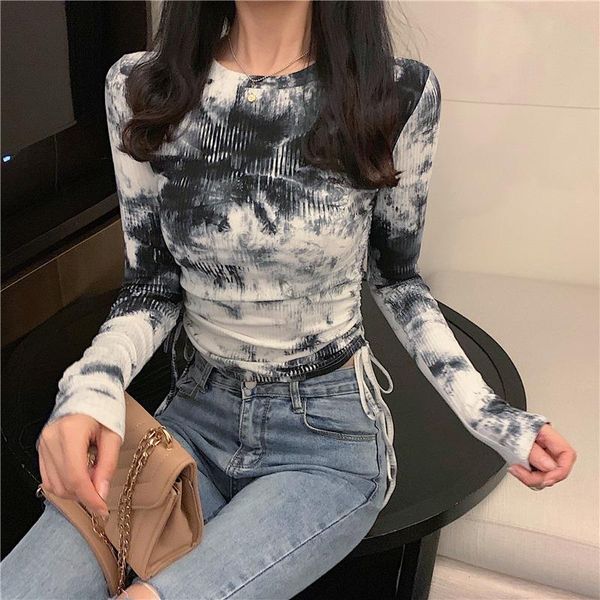 women's t-shirt printing long sleeve t-shirts female slim bandage crop fashion clothing korean o-neck hipster tees spring autumn, White
women's t-shirt printing long sleeve t-shirts female slim bandage crop fashion clothing korean o-neck hipster tees spring autumn, White