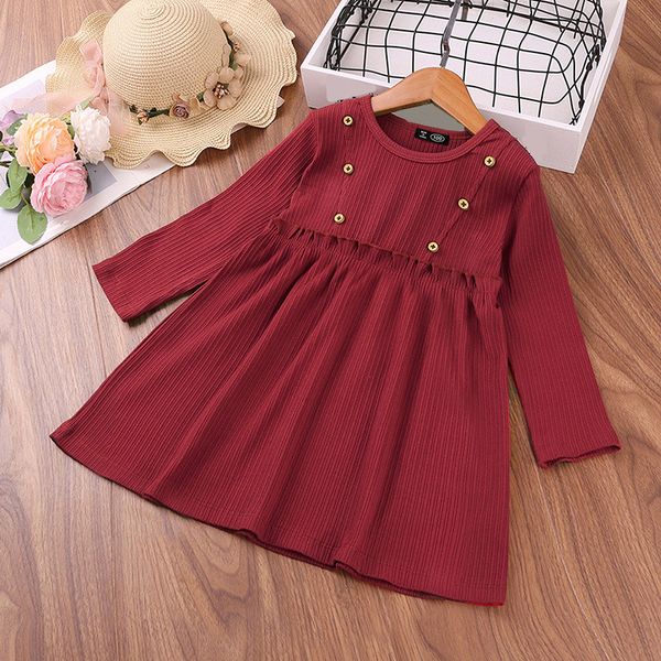 new girls clothing cute casual girl dress children party clothes girl long sleeve princess dress, Red;yellow
new girls clothing cute casual girl dress children party clothes girl long sleeve princess dress, Red;yellow