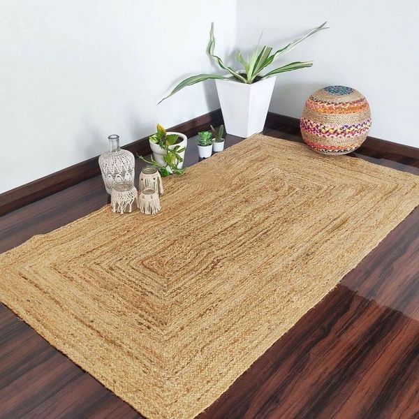 carpets 100% natural jute rug home for living room decorative floor handmade double-sided modern area carpet outdoor
carpets 100% natural jute rug home for living room decorative floor handmade double-sided modern area carpet outdoor