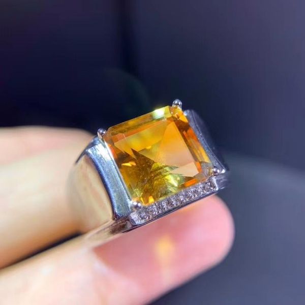 cluster rings 2021 square citrine ring for men jewelry muscular man styles shiny birthday christmas gift, Golden;silver
cluster rings 2021 square citrine ring for men jewelry muscular man styles shiny birthday christmas gift, Golden;silver