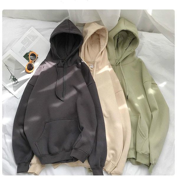 women's hoodies & sweatshirts woman's solid 13 colors korean hooded female 2021 cotton thicken warm lady autumn fashion, Black
women's hoodies & sweatshirts woman's solid 13 colors korean hooded female 2021 cotton thicken warm lady autumn fashion, Black
