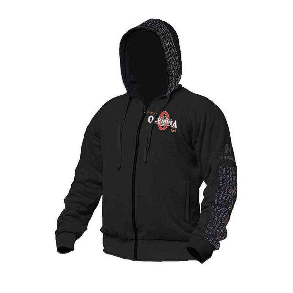 olympia men gyms hoodies fitness bodybuilding sweatshirt zipper sportswear male training jacket with hoodily clothes 211106, Black
olympia men gyms hoodies fitness bodybuilding sweatshirt zipper sportswear male training jacket with hoodily clothes 211106, Black
