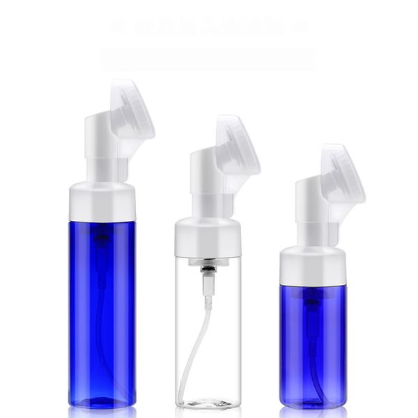 20 x 100ml 150ml 200ml clear blue white foaming bottle froth pump with silicone brush head face cleaning makup foam bottles
20 x 100ml 150ml 200ml clear blue white foaming bottle froth pump with silicone brush head face cleaning makup foam bottles