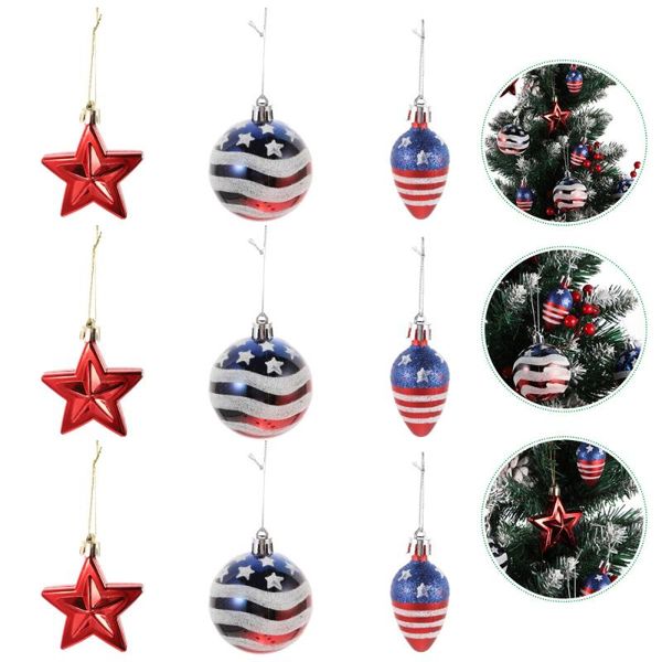 party decoration 9pcs independence day balls ornaments hanging pendants decorative props
party decoration 9pcs independence day balls ornaments hanging pendants decorative props