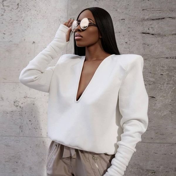 women's jackets storyever 2021 autumn women's fashion shirt long-sleeved blouses v-neck loose solid color ladies shirts, Black;brown
women's jackets storyever 2021 autumn women's fashion shirt long-sleeved blouses v-neck loose solid color ladies shirts, Black;brown
