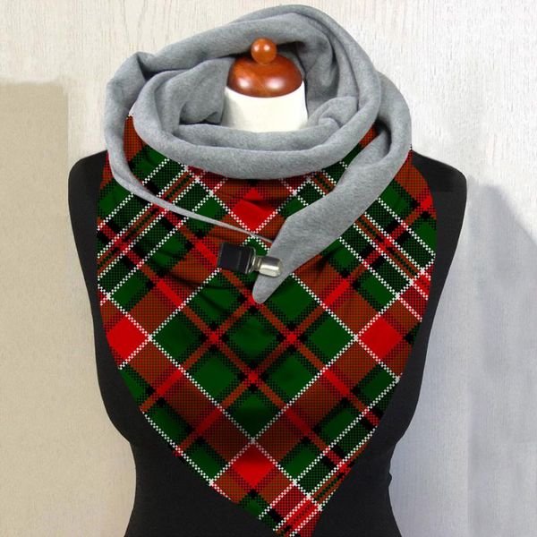scarves 40# casual warm shawls vintage plaid printing scarf women retro button soft wrap elegant small crowd, Blue;gray
scarves 40# casual warm shawls vintage plaid printing scarf women retro button soft wrap elegant small crowd, Blue;gray