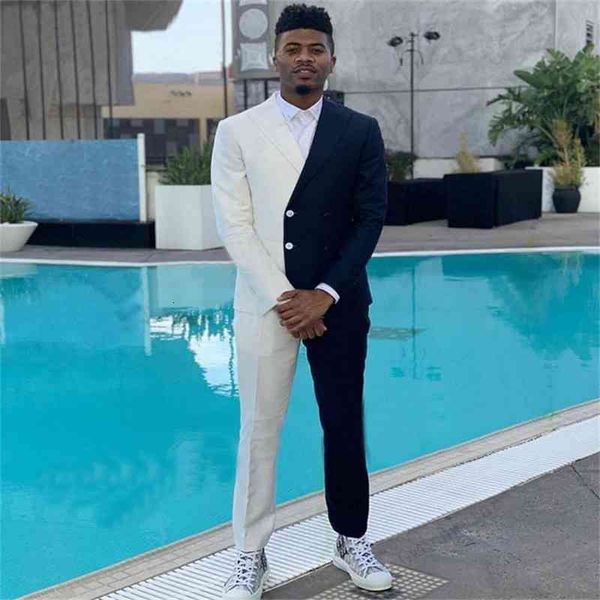 men's suits & blazers black and white male symmetry tuxedos groom's lapel spike wedding suit two pieces (jacket + pants) i90s, White;black
men's suits & blazers black and white male symmetry tuxedos groom's lapel spike wedding suit two pieces (jacket + pants) i90s, White;black