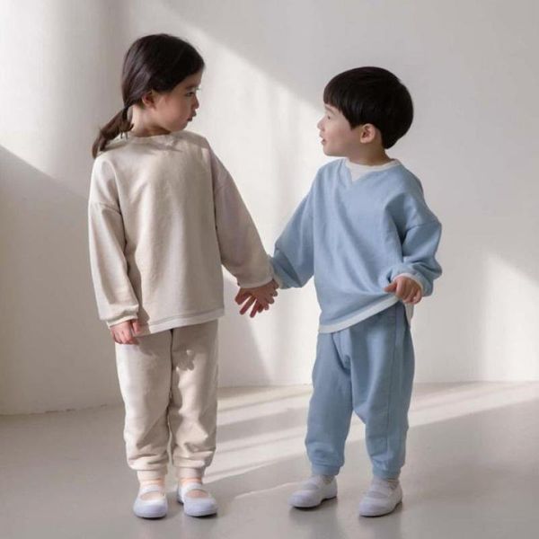 clothing sets solid color kids spring boys and girls pullover sweatshirt + pants children 2pcs casual suit tracksuits outfit, White
clothing sets solid color kids spring boys and girls pullover sweatshirt + pants children 2pcs casual suit tracksuits outfit, White