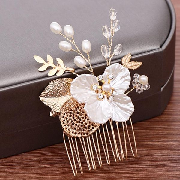 hair clips & barrettes gold color leaf comb accessories tiara for bride handmade pearl hairclips wedding jewelry bridal headpiece, Golden;silver
hair clips & barrettes gold color leaf comb accessories tiara for bride handmade pearl hairclips wedding jewelry bridal headpiece, Golden;silver