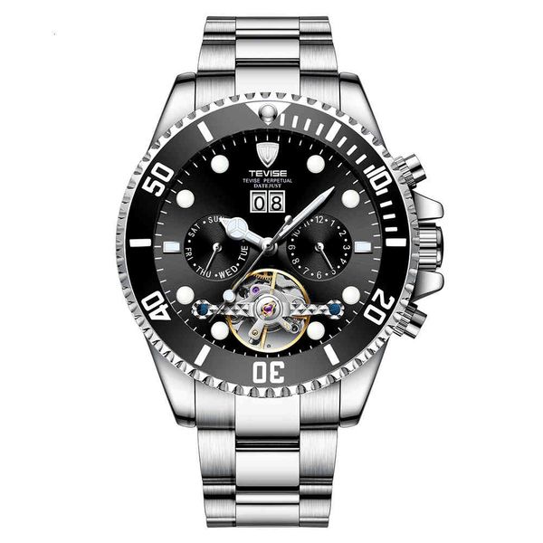 casual men day/week/month automatic mechanical watches tourbillion stainless steel watch poison box ship, Slivery;brown
casual men day/week/month automatic mechanical watches tourbillion stainless steel watch poison box ship, Slivery;brown