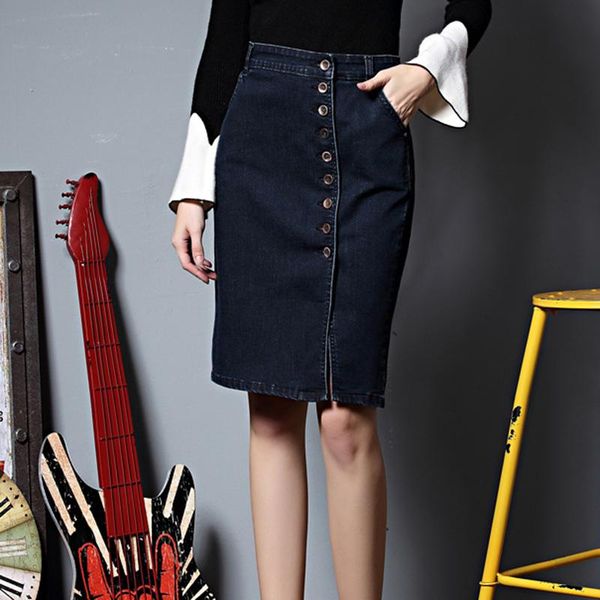 skirts 2021 plus size women's denim long skirt, one-breasted half-length hip mid-length skirt large s-6xl, Black
skirts 2021 plus size women's denim long skirt, one-breasted half-length hip mid-length skirt large s-6xl, Black