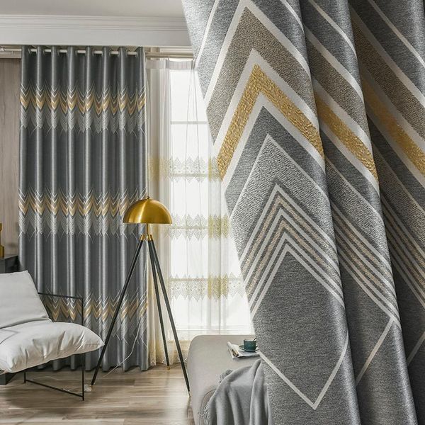 curtain & drapes custom curtains nordic simple livingroom gray polyline jacquard shading bedroom blackout tulle valance drape m860
curtain & drapes custom curtains nordic simple livingroom gray polyline jacquard shading bedroom blackout tulle valance drape m860