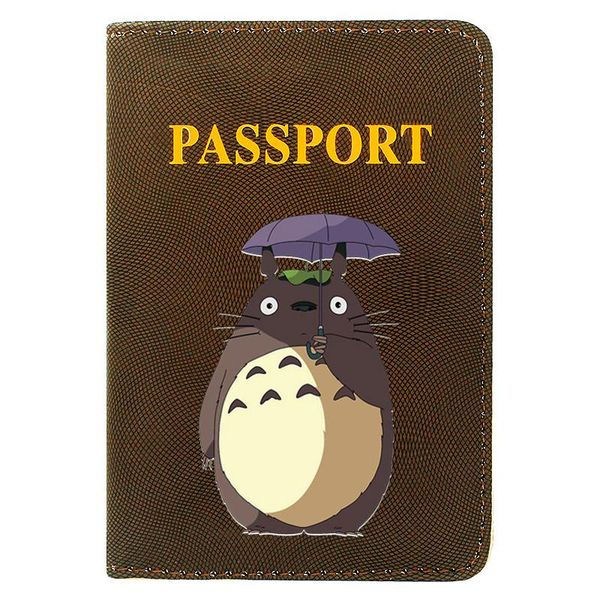 card holders classic cute my neighbor totoro theme passport cover men women leather travel id hold case high quality, Brown;gray
card holders classic cute my neighbor totoro theme passport cover men women leather travel id hold case high quality, Brown;gray