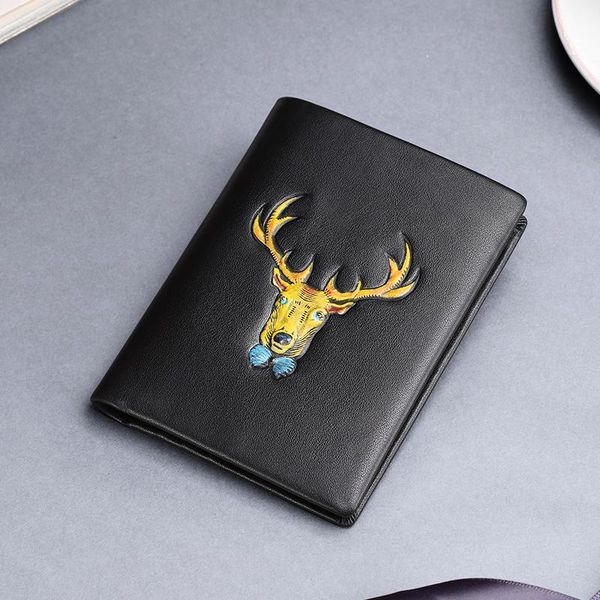 card holders men's leather wallet creative bag short high-end coin purse cover fashion multi-function holder, Brown;gray
card holders men's leather wallet creative bag short high-end coin purse cover fashion multi-function holder, Brown;gray