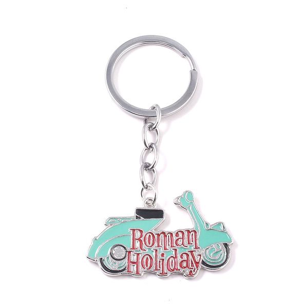 fashion classic roman holiday logo vespa scooter motorcycle alloy key chains keychain keyfob keyring accessories lovers gift, Silver
fashion classic roman holiday logo vespa scooter motorcycle alloy key chains keychain keyfob keyring accessories lovers gift, Silver