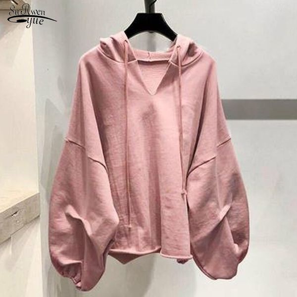 autumn korean loose long sleeve hooded ins coats lazy wind wild solid pullover cotton sweatshirts plus size 12165 210521, Black
autumn korean loose long sleeve hooded ins coats lazy wind wild solid pullover cotton sweatshirts plus size 12165 210521, Black
