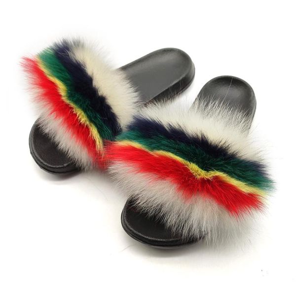 slippers fur women real slides home furry flat sandals female cute fluffy house shoes woman 2021, Black
slippers fur women real slides home furry flat sandals female cute fluffy house shoes woman 2021, Black