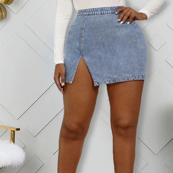 skirts denim split a-line women's mini high waist zipper button solid slim ladies 2021 spring fashion female bottoms, Black
skirts denim split a-line women's mini high waist zipper button solid slim ladies 2021 spring fashion female bottoms, Black