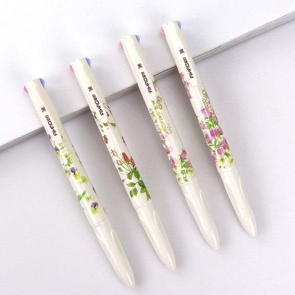 ballpoint pens kawaii flower 4 colors pen 40 pcs/lot cute press ball school office writing supplies stationery gift, Blue;orange
ballpoint pens kawaii flower 4 colors pen 40 pcs/lot cute press ball school office writing supplies stationery gift, Blue;orange