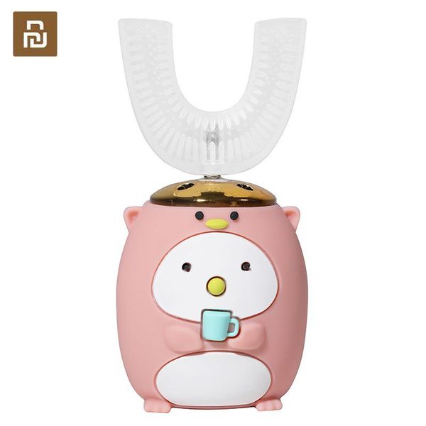 smart electric toothbrush 360° sonic u shape children usb rechargeable kids cartoon pattern 5 mode blu-ray clean 
smart electric toothbrush 360° sonic u shape children usb rechargeable kids cartoon pattern 5 mode blu-ray clean