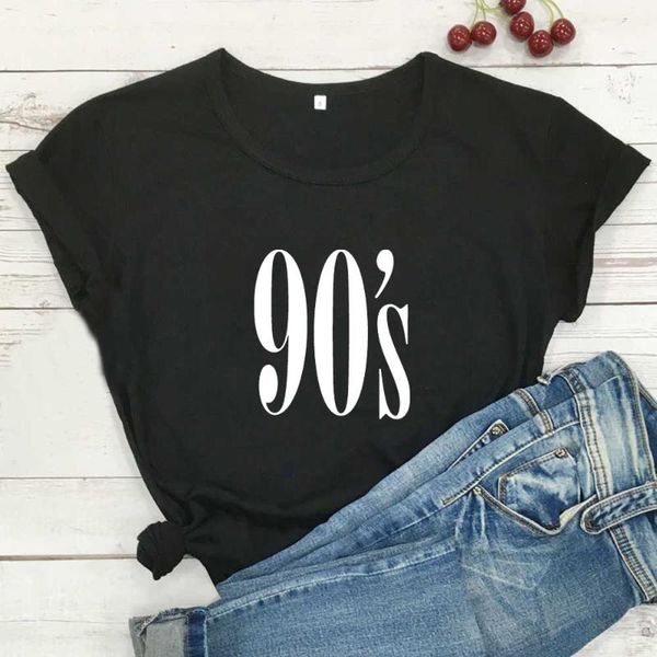 women's t-shirt 90's funny t shirt women harajuku short sleeve tshirt black tee femme casual camiseta mujer, White
women's t-shirt 90's funny t shirt women harajuku short sleeve tshirt black tee femme casual camiseta mujer, White