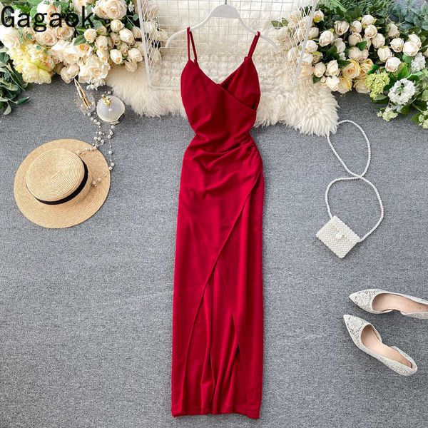 high street women long dress spring autumn solid v-neck spaghetti strap slim bodycon female fashion dresses 210531, Black;gray
high street women long dress spring autumn solid v-neck spaghetti strap slim bodycon female fashion dresses 210531, Black;gray