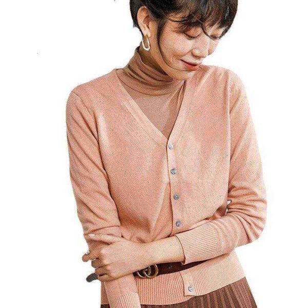 knitted cardigan women's short v-neck long sleeve in autumn with slim sweater coat women, White;black
knitted cardigan women's short v-neck long sleeve in autumn with slim sweater coat women, White;black